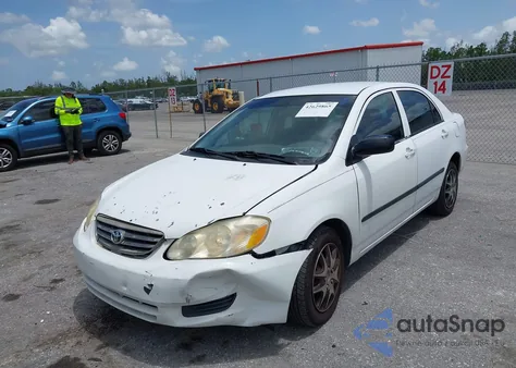 2004 Toyota Corolla Ce из США, поврежденный, VIN 1NXBR32EX4Z291416